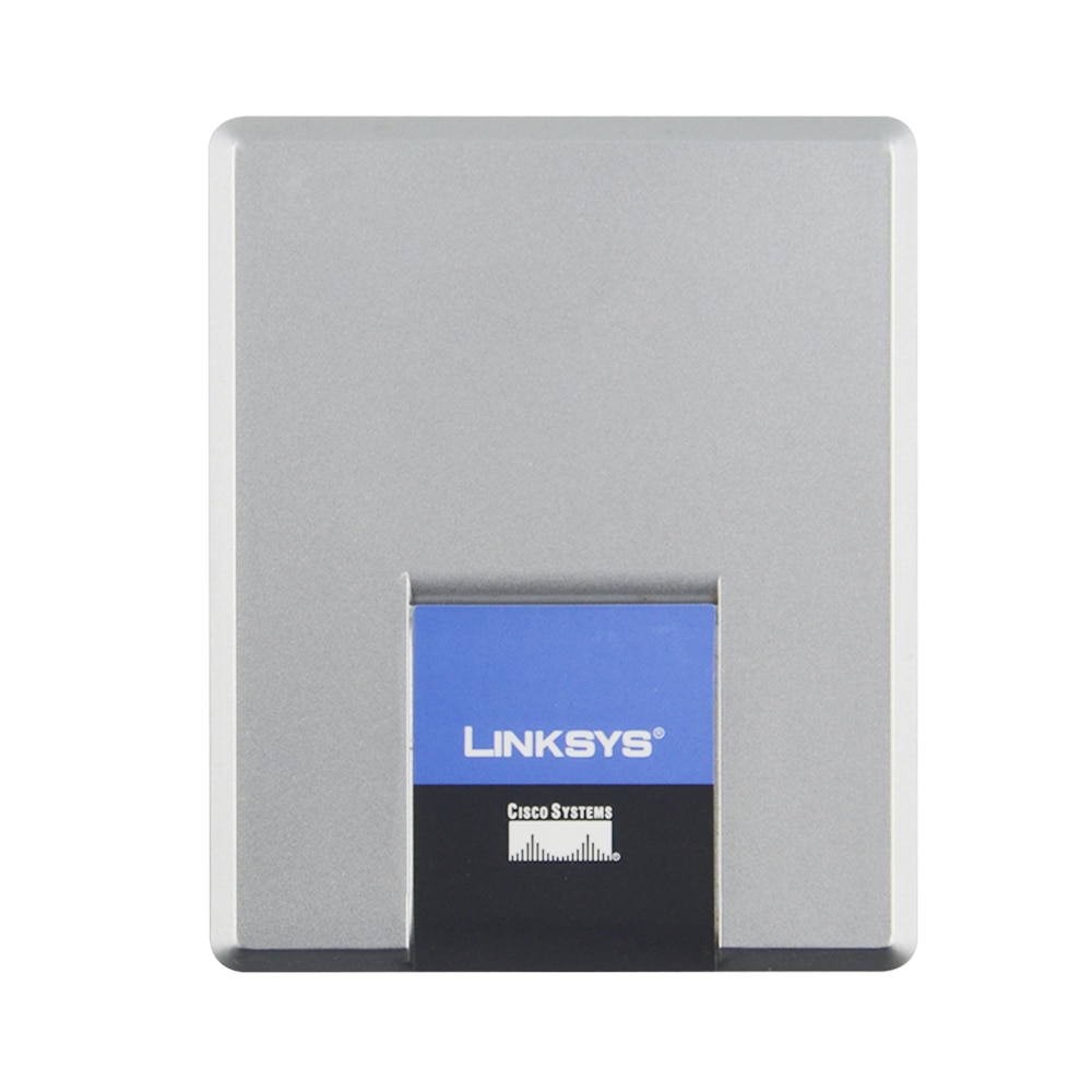 Freies ! Entsperrt Spa2002 Linksys voip Adapter mit Router VoIP Analog Telefon Adapter mit 2 FXS Telefon Häfen