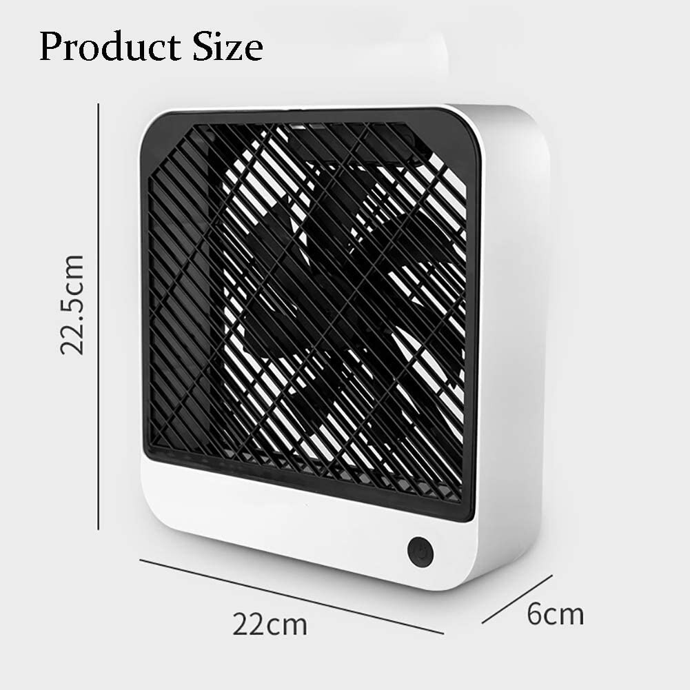 USB Desktop Office Home Cooling Fan Portable 2-Mode Adjustable Silent Cooler Portable Silent Fan Summer Home Desktop Fan