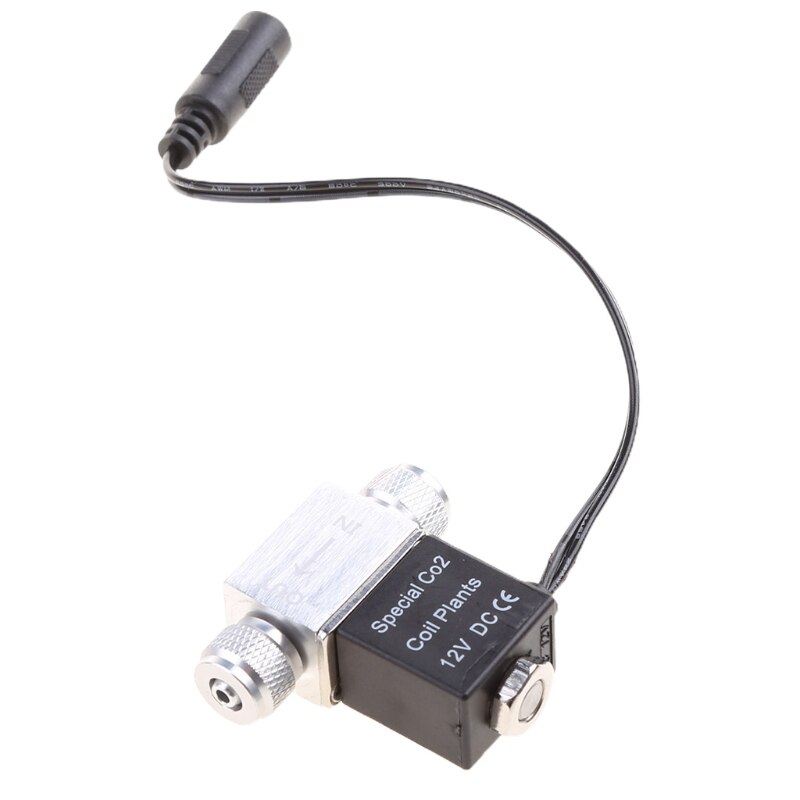 Électrovanne CO2 pour Aquarium 12V DC, système de régulation CO2, électrovanne basse température pour Aquarium