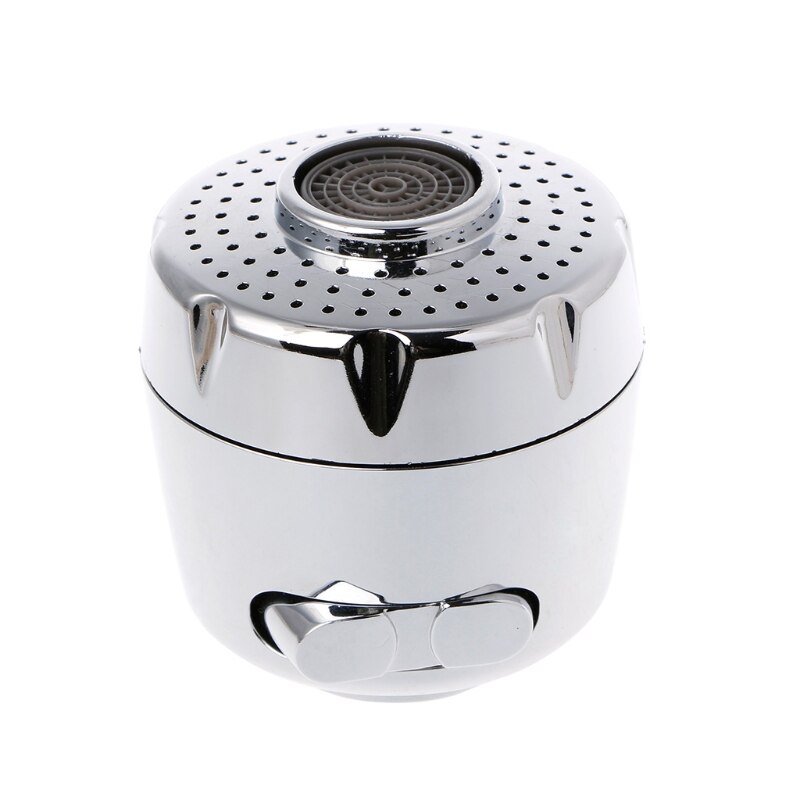 22mm Kraan Nozzle Beluchter Waskolf Sproeier waterbesparende Kraan Filter Twee Modes1 #: Silver