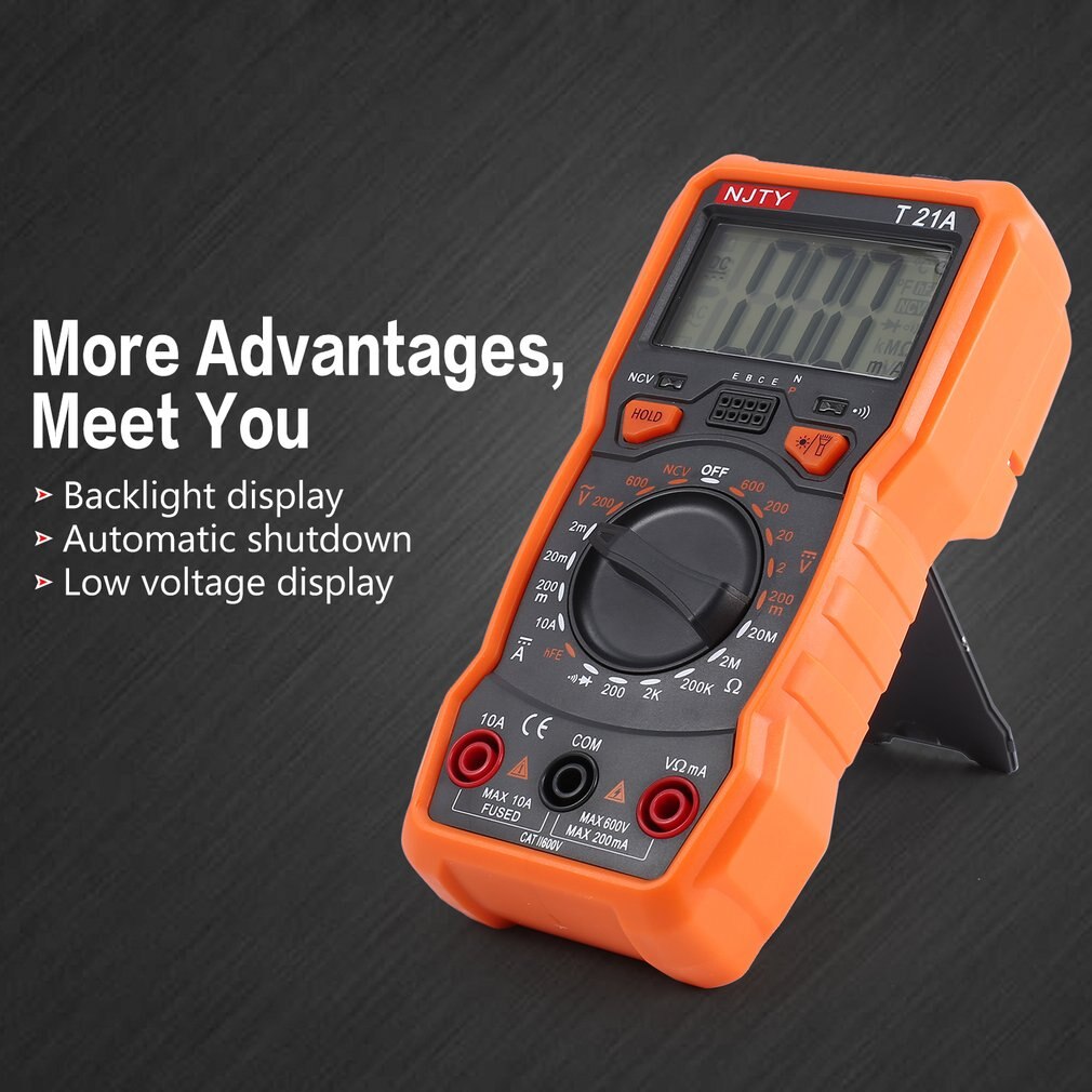 Multimetro Digital Multimeter Transistor Tester Mastech esr lcr Multimetr Meter rm multimetre Profesional 409 Analogico