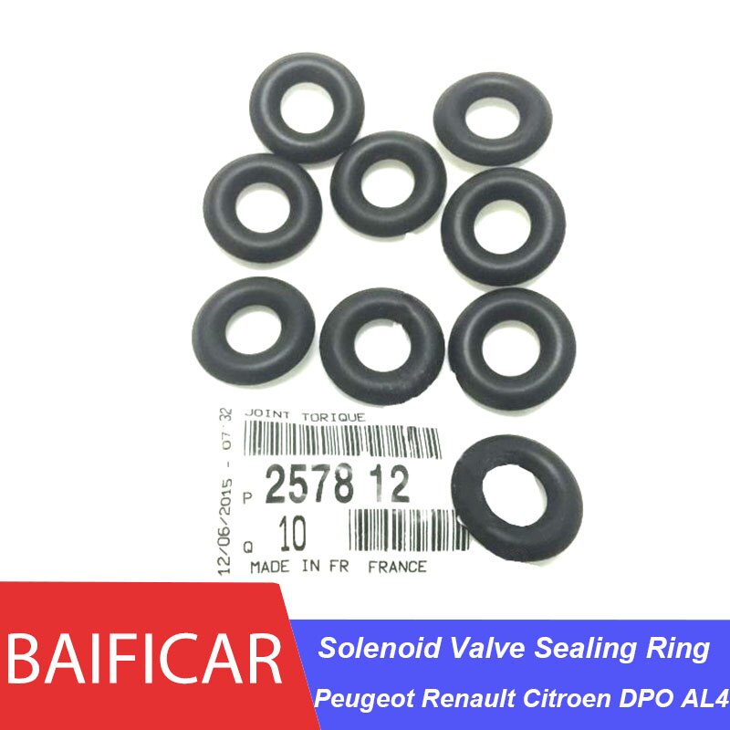 Baificar Genuine DPO/AL4 Automatic Gearbox Solenoid Valve Sealing Ring For Peugeot 307 206 207 C2 308CC SW Citoen Picasso Sienna