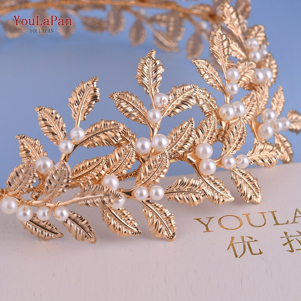 Topqueen  sh353 pearl bride brudklänning bälte gyllene blad brudtärna klänning bälten för kvinnor elastiskt utsmyckat midjebälte