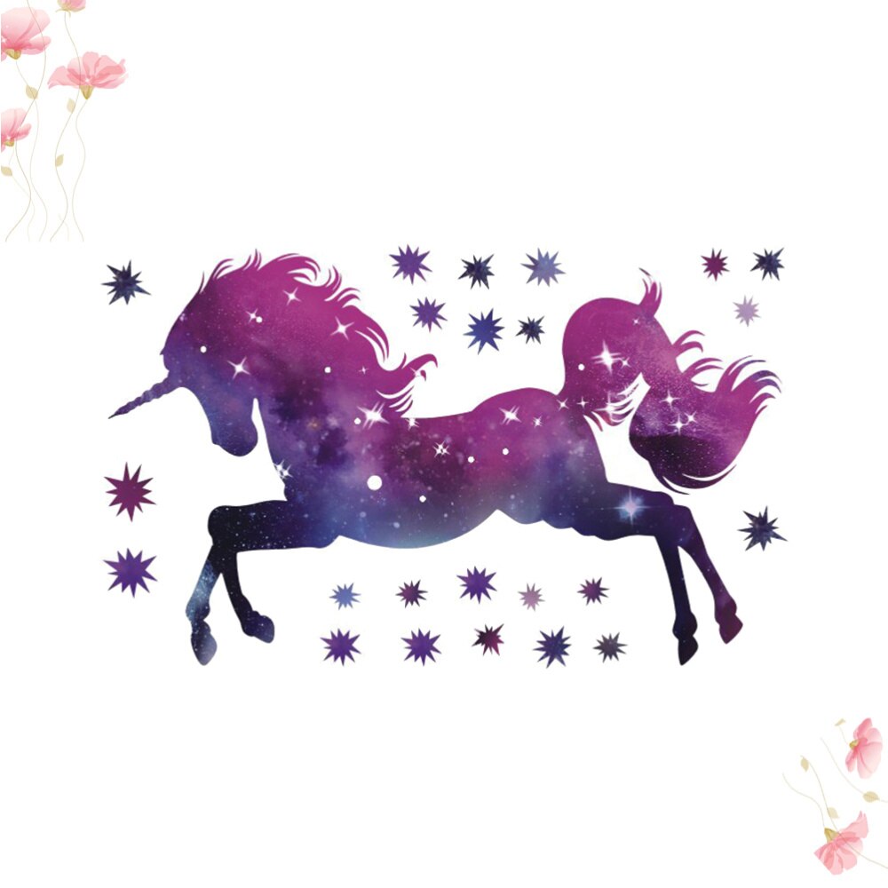 Star Wall Sticker Attractive Wallpaper Chic Wall Decal Decorative Sticker for Living Room Home Bedroom