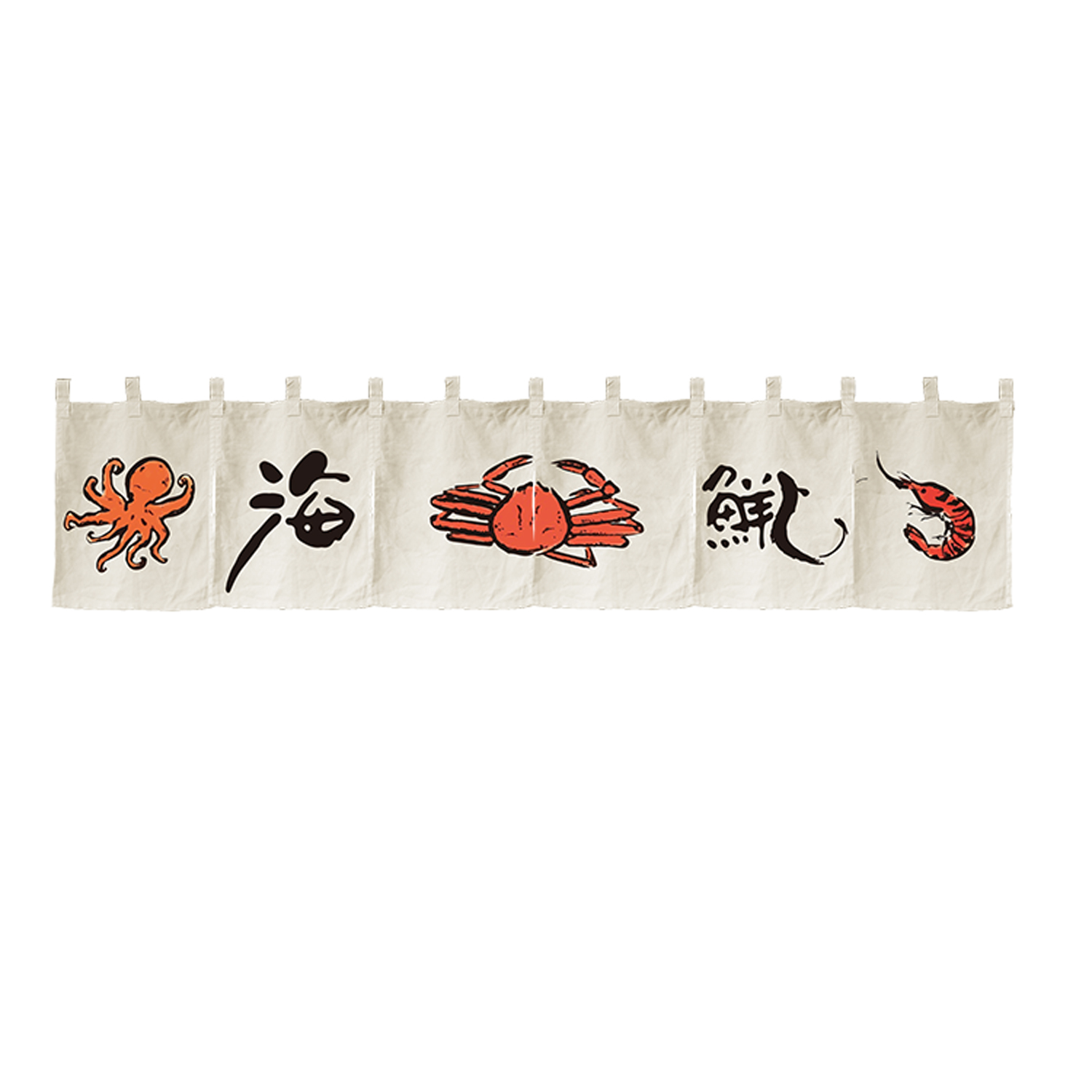Japanese Style Restaurant Curtain Hanging Banner Door Noren Fabric Curtain Horizontal Decoration for Sushi Bar Izakaya