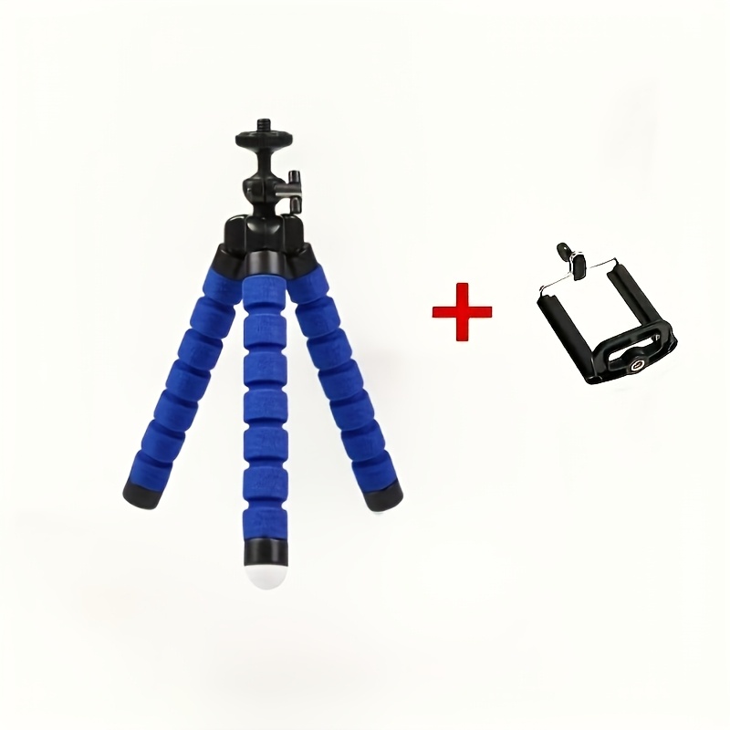 Statywy do aparatu w smartfonie Antypoślizgowy uchwyt na telefon Klips Statyw ze zdalnym sterowaniem Bluetooth do podróży Camping Selfie