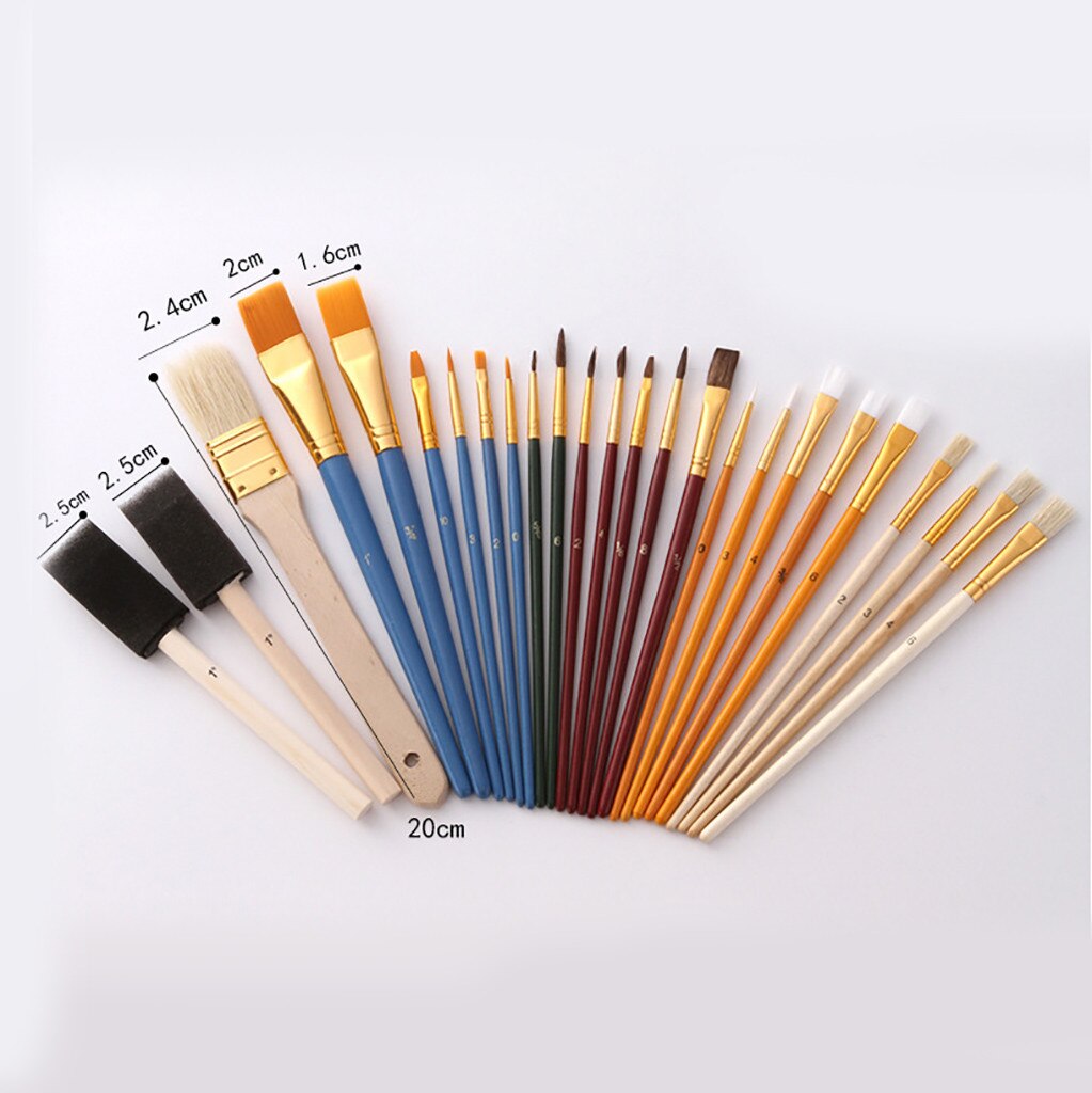 Welke penselen gebruik ik voor aquarelverf