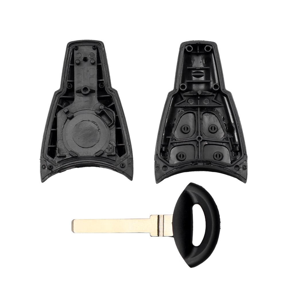 Dandkey coche funda de inteligente clave Shell para SAAB 93 95 9-3 9-5 Botón de entrada sin llave 4 botones remoto llaves caso de Shell