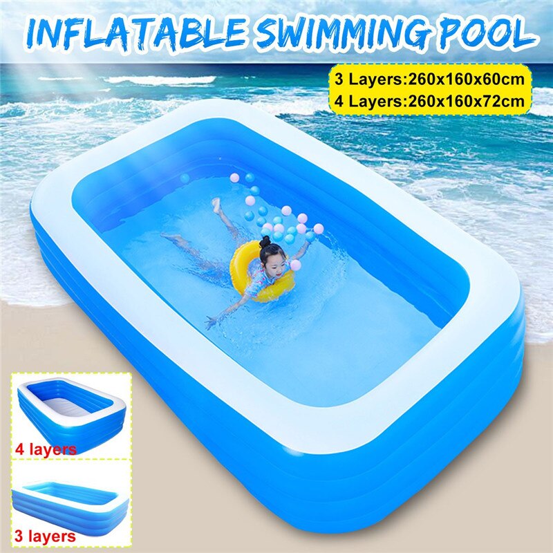 Piscine super grande famille extérieur grand jouet pataugeoire piscine gonflable pour enfants piscine épaissie bébé maison bébé