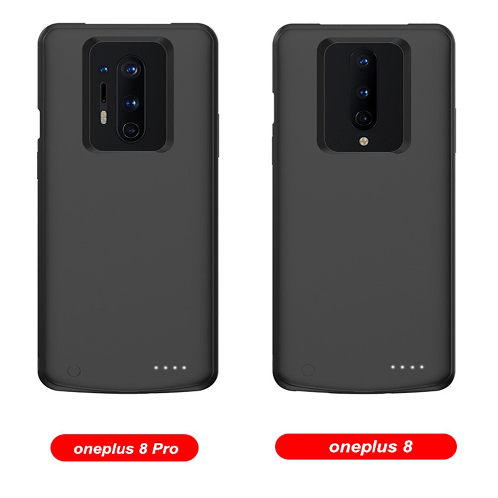 Coque de chargeur de batterie pour Oneplus 8 Pro, 6800 Mah, étui pour batterie