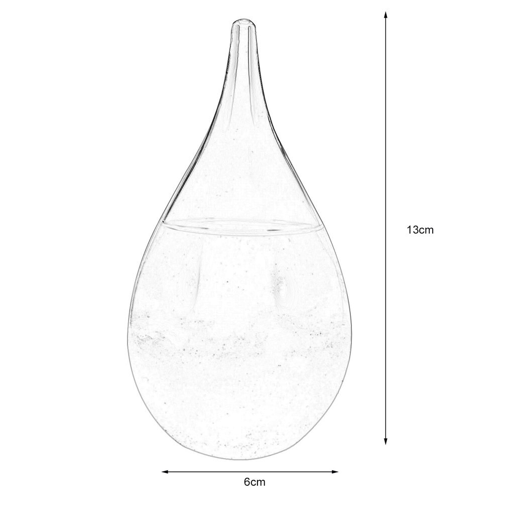 11 Styles Transparent Weather Forecast Bottle Storm Glass Water Globe Ornaments Glass Accessories Blow
