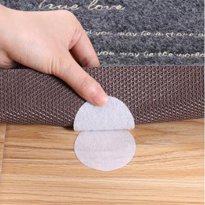 20 stücke/10 Paare Anti Eisstockschießen Teppich Band Teppich Greifer Klett Sichern sterben Teppich Sofa und Blätter in Ort und Halten sterben Ecken Flache