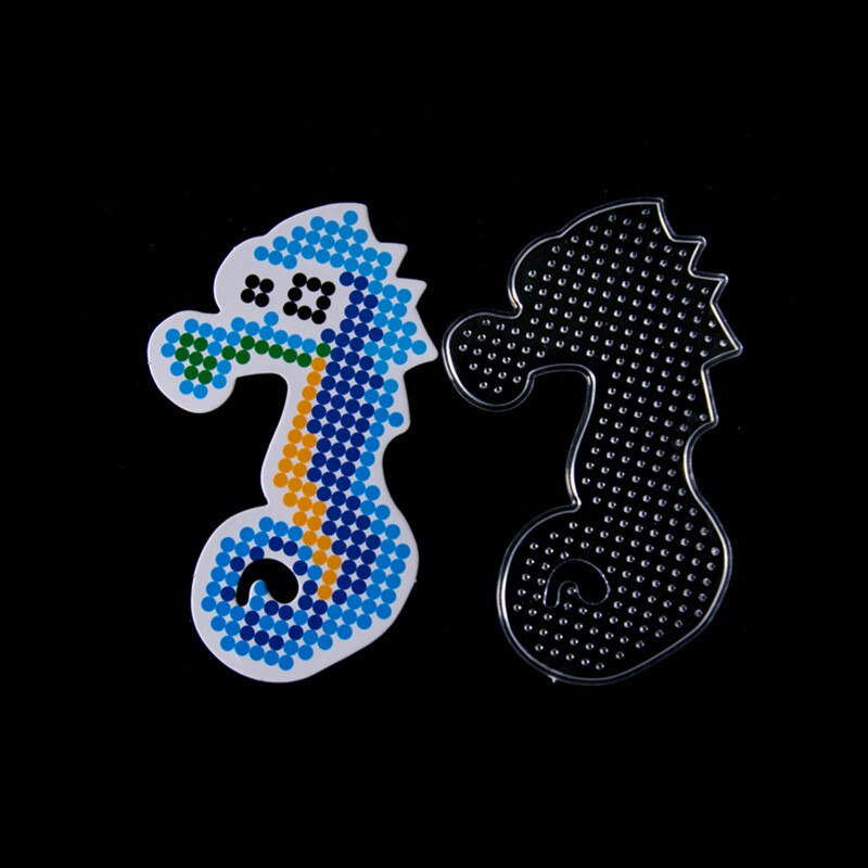 Mixed Color 2.6mmMini Hama Beads EVA Handmade Cartoons Material DIY Lover Fuse/Hama/Perler Beads Opp Bag: Sea dragon