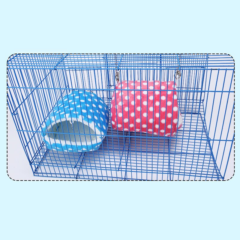Liten husdjur hamster bur varm tunnel hängmatta hängande säng iller råtta hamster fågel ekorre grotta hydda bur hamster tillbehör