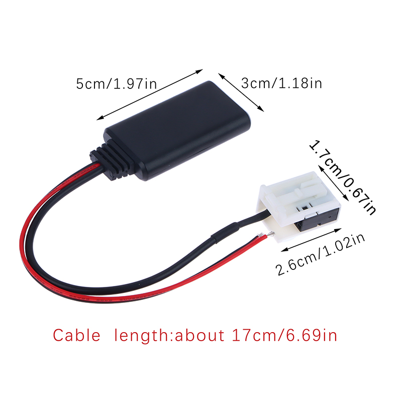 Car Bluetooth 5.0 Module AUX-IN Audio For E60 E63 E64 E61 E87 E70 E90 E91 E92 Mini Radio Stereo Aux Cable Adapter Wireless Audio: Default Title