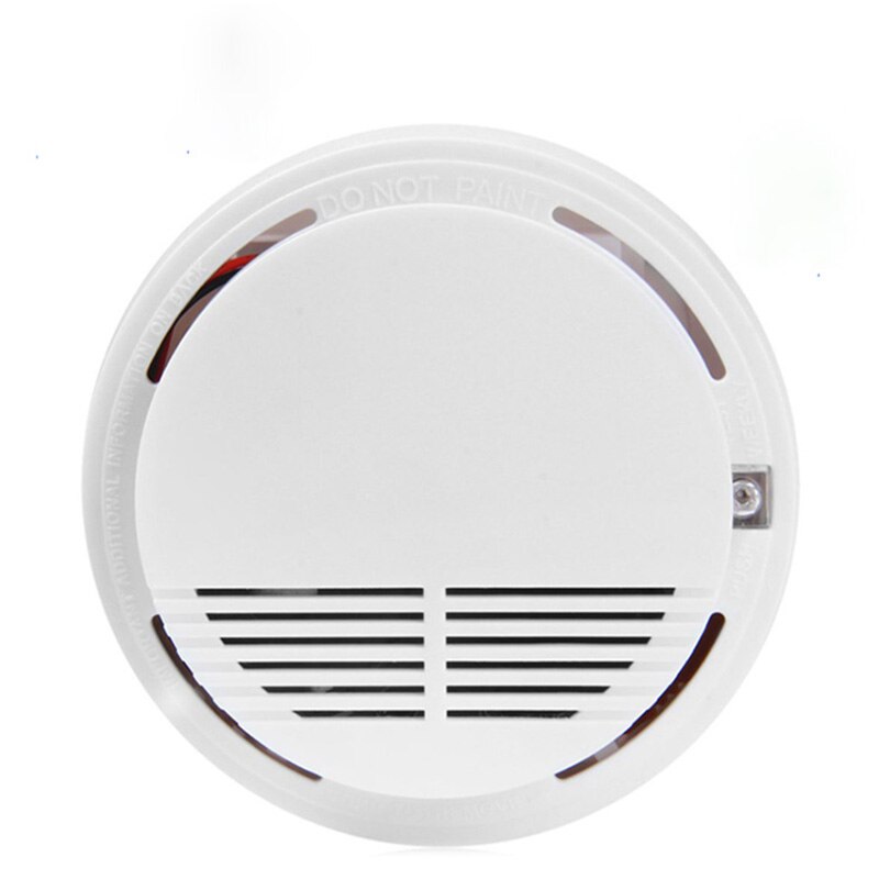 Independent Alarm Smoke Fire Sensitive Detector Home Security Wireless Alarm Smoke Detector Sensor Fire Equipment: Default Title