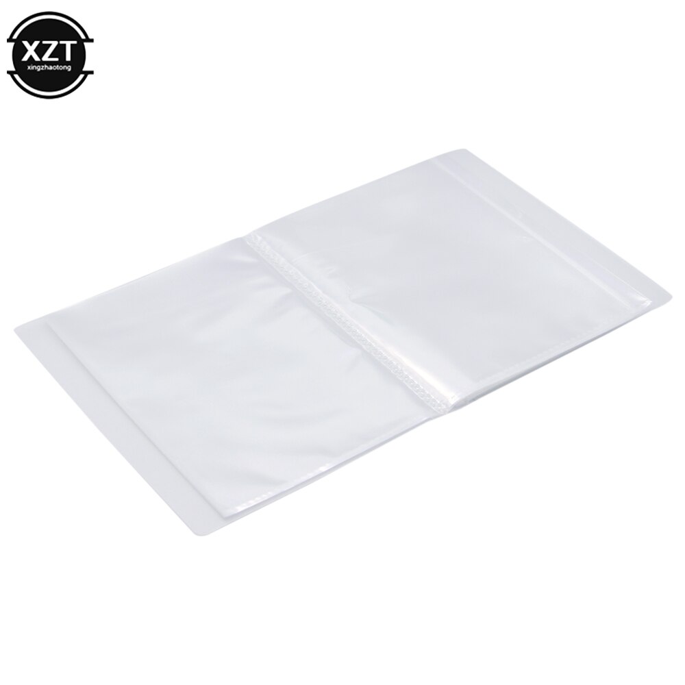 transparent Fotoalbum Lagerung Taschen A6 40 seiten Große Kapazität Aufkleber EinfüGen Seite DIY sofortig Bilder PP Lagerung Veranstalter: Ursprünglich Titel