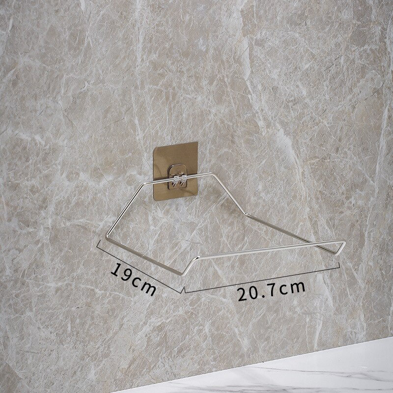 Goud Geen-Boor Badkamer Plank Hoekplank Douche Shampoo Magazijnstelling Houder Wc Organizer Wc Badkamer Planken Accessoires: Silver C