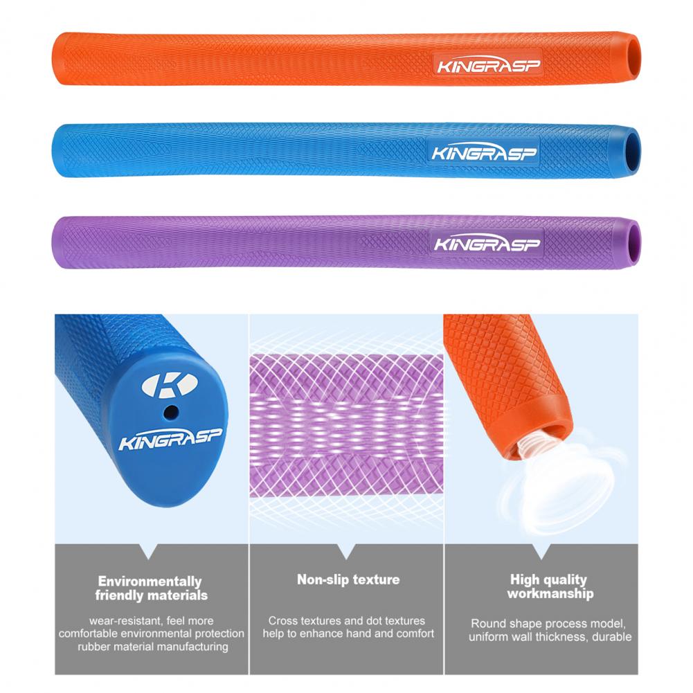 Rubber Golf Grips Golf Parts Golf Club Grip Reusable Easy Installation Universal Heavy Duty Golf Club Grip