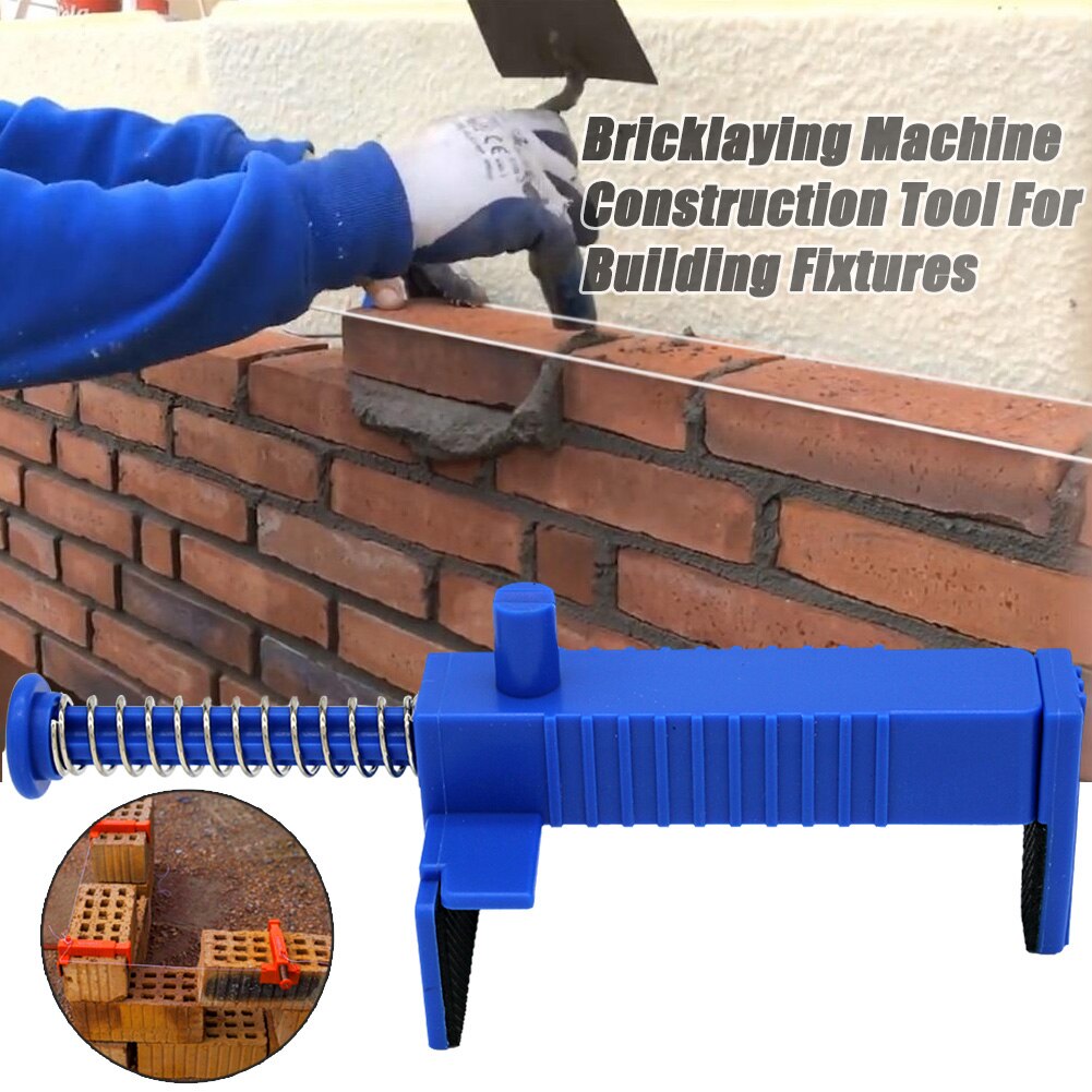 2 stk konstruktionsværktøj til murere engineering plast murværk line tegning værktøj mursten nivellering måleværktøj mureren