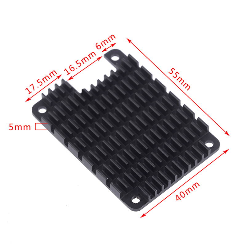 Aluminum Alloy Heatsink For Raspberry Pi Compute Module 4 Cm4,40*55mm Passive Cooling Protective Shell Metal