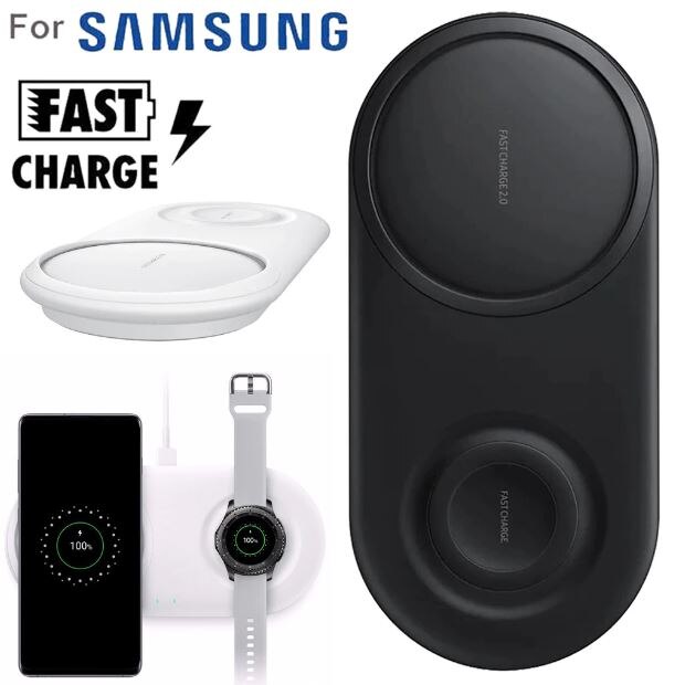 Drahtlose Ladegerät 2 in 1 Schnelle Ladung Telefon Ladegerät für Samsung Galaxis S10/S10 +/Uhr S2/ 3 schnelle Ladegerät Schnell Ladung Typ C