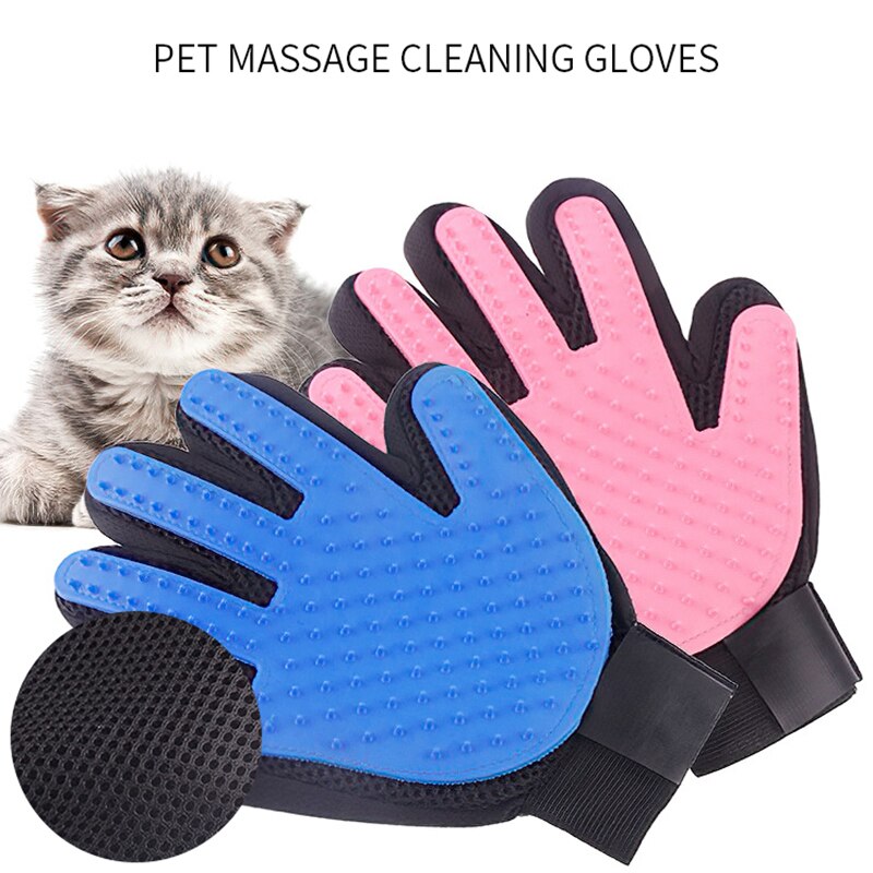 Pet Grooming Handschoen Kat Ontharing Mitts-De Ver... – Grandado