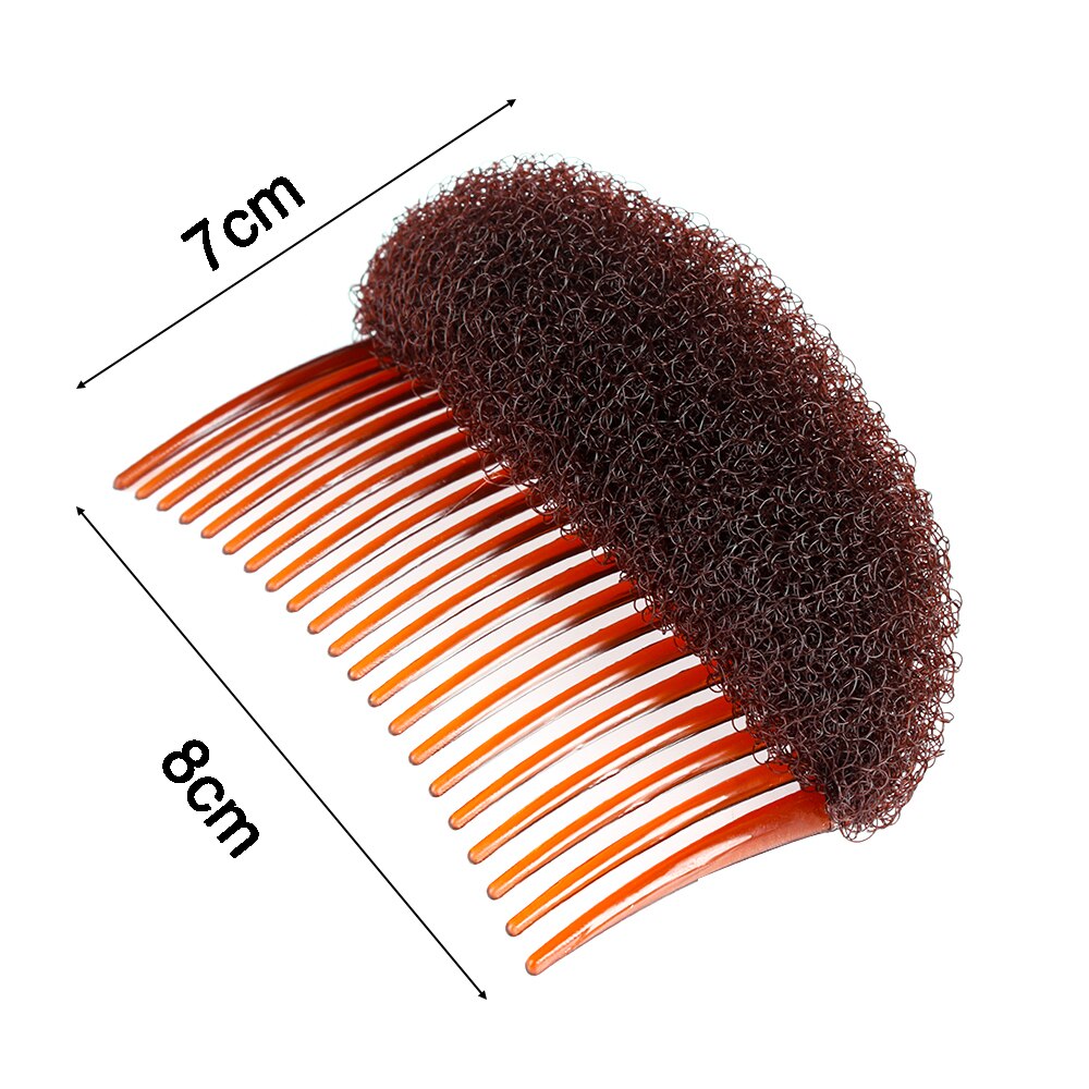 1PC Tragbare Modellierung Flauschigen Schwamm Clip Stick Haar Modellierung Geflecht Werkzeug Frauen Brötchen Maker Haar Styling Zubehör Heißer