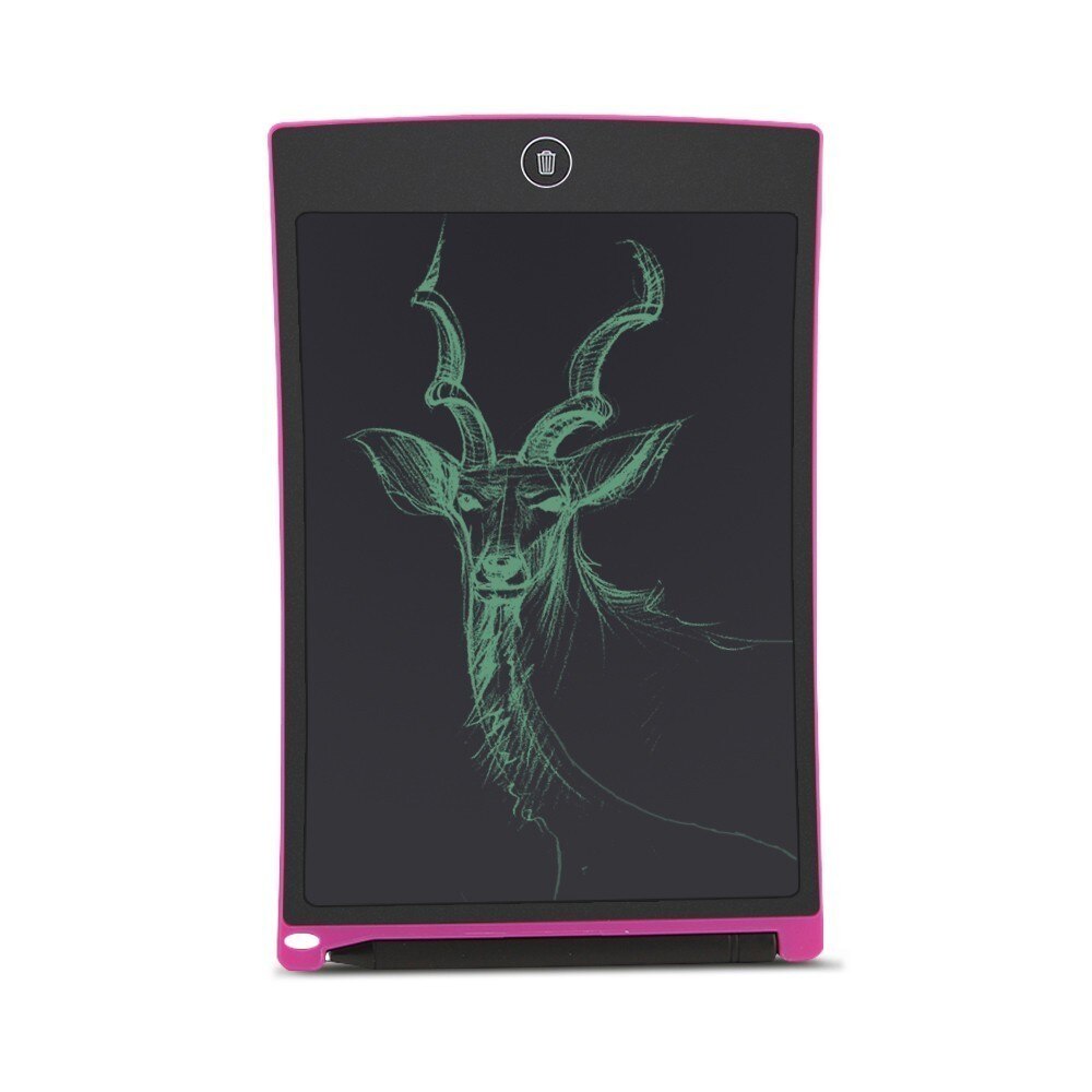 CHYI Digital Epaper LCD Writing Tablet 8.5 Inch Wireless Touchpad Electric Kids Board Plate For Drawing Magic Trackpad Memo Pad: Pink