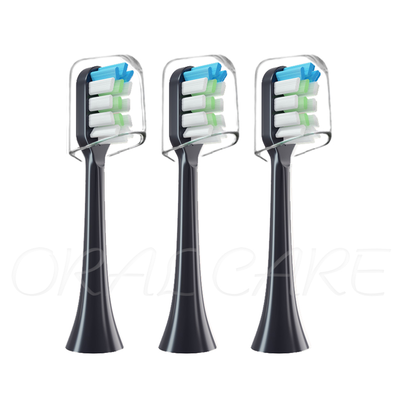 For Lebooo Huawei 2S/LBT203532A/LBT203552B Electric Toothbrush Head Diamond White Protection Replace Brush Head With Cover: Orange