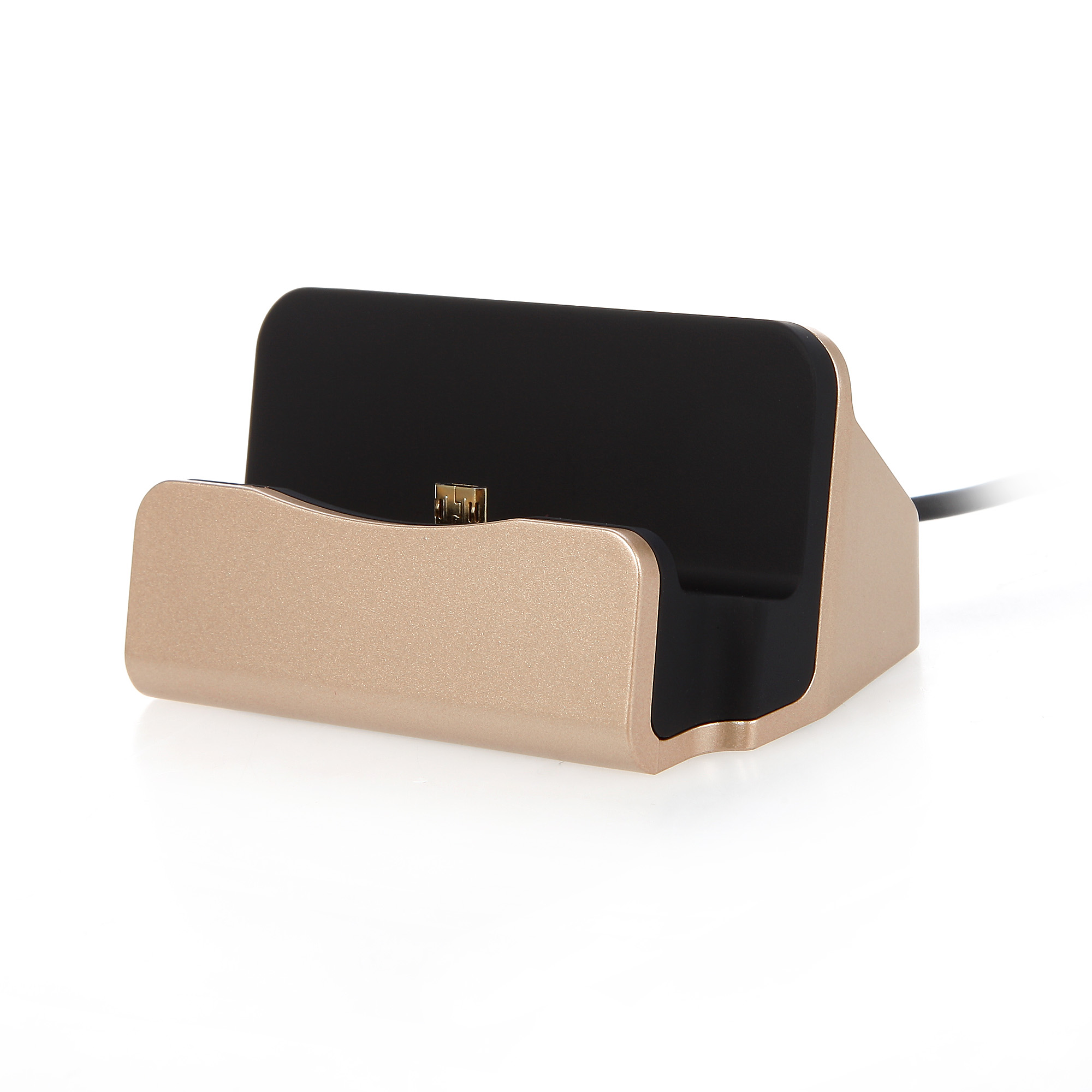 Per MOTOLORA g60 edge 20 fusion Razr G30 supporto per supporto Base di ricarica Dock Station Moto g40 E7power oppo A53 A54 RENO 6 A33 A74: Micro USB Port / Gold