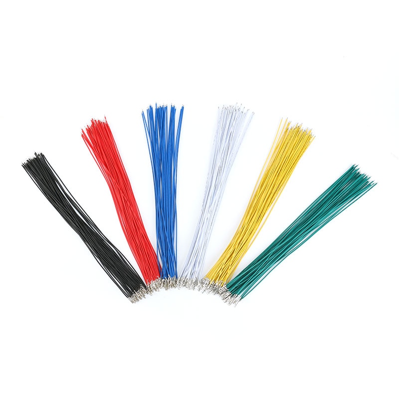 50 stücke/viel 2,54 Dupont Kabel Jumper Draht Einzigen Kopf Frühling Elektronische Draht Weibliche Dupont Linie 25cm 1P