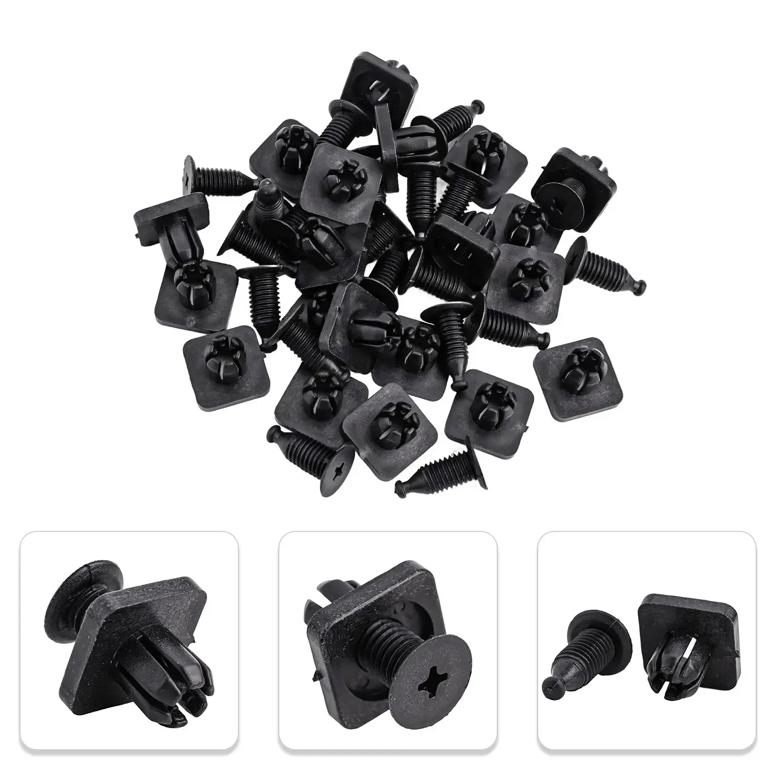 Plastikowe klipsy do błotników 91514-TG1-T01 Klipsy Konserwacja samochodu Umieszczenie z przodu Wysokiej jakości materiał Umieszczenie w lewo