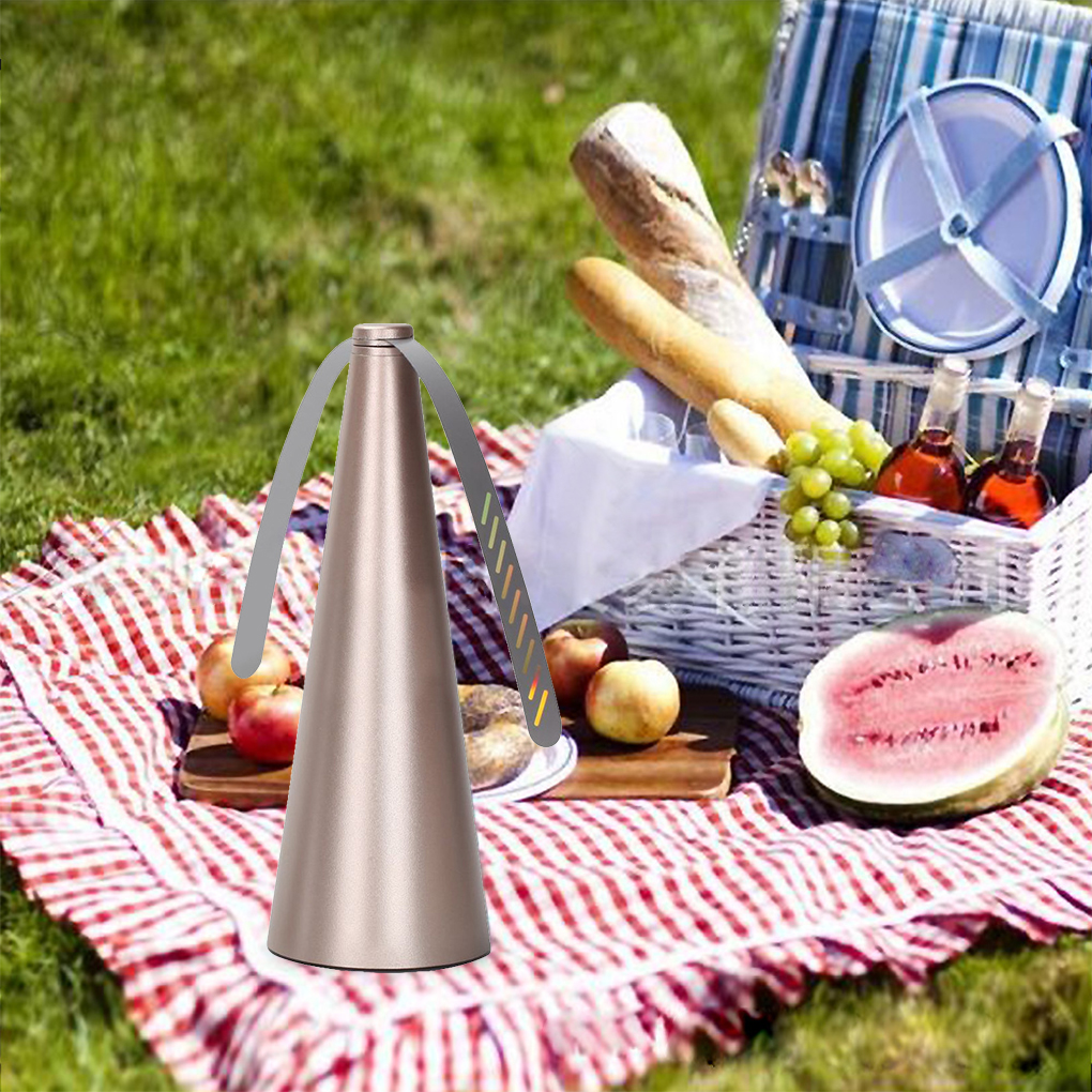 Outdoor Fly Bug Repeller Keuken Eettafel Maaltijd Pest Fan Desktop Tafelblad Elektrisch Batterij-aangedreven Voedselbeschermer Tool