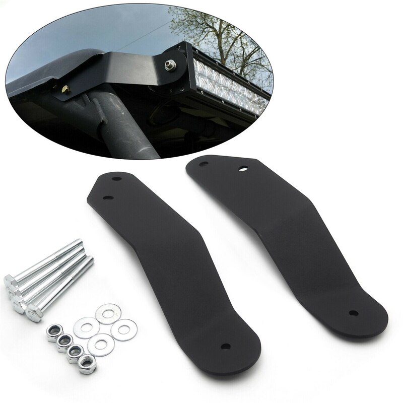 Front Upper Windshield 42 Inch LED Light Bar Mounting Bracket for Maverick Commander Max 1000 800