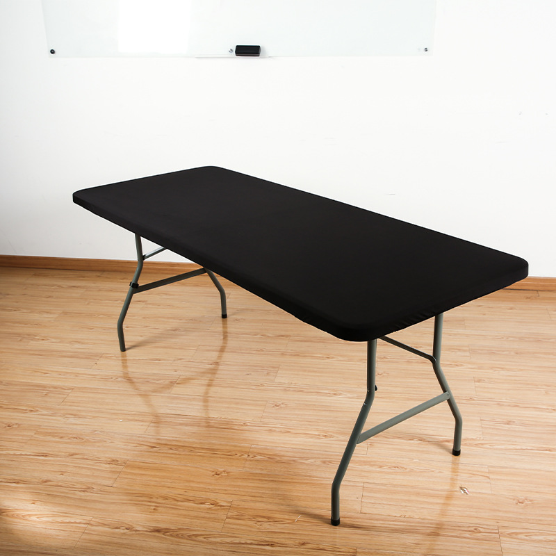 Elastic Tablecovers Rectangular Polyester Tablecloth Cover, Elastic Rectangle Tabl... – Grandado