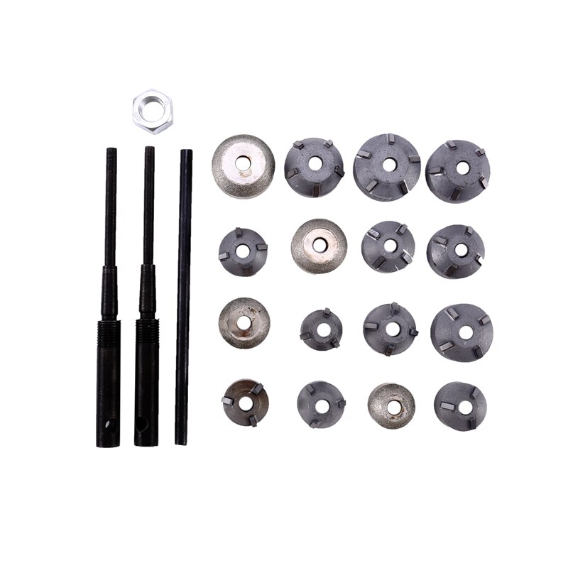 Valve Seat Reamer Motorcycle Valve Repair Displacement Cutters Valve Tool Set