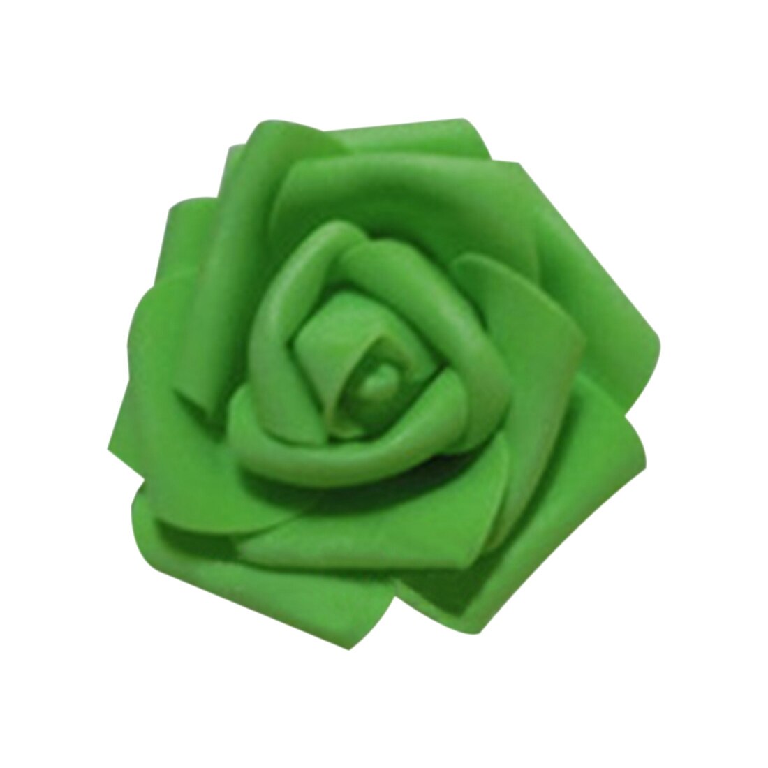 Roses en mousse PE 6cm 100 pièces/lot | Têtes de fleurs artificielles en mousse, têtes de fleurs décoratives faites à la main, fournitures de fête et fête