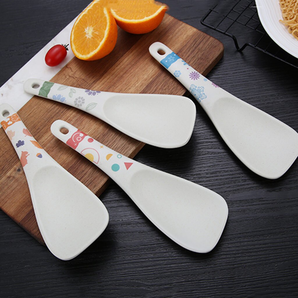 Bamboo Fibre Meal Spoon Wooden Cooking Spoons Kitchen Dinnerware Tools rice spoon