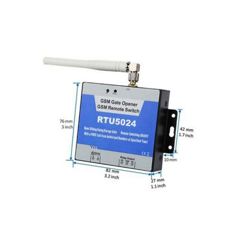 GSM Gate Opener GSM Remote Switch RTU5024 Garage R... Grandado