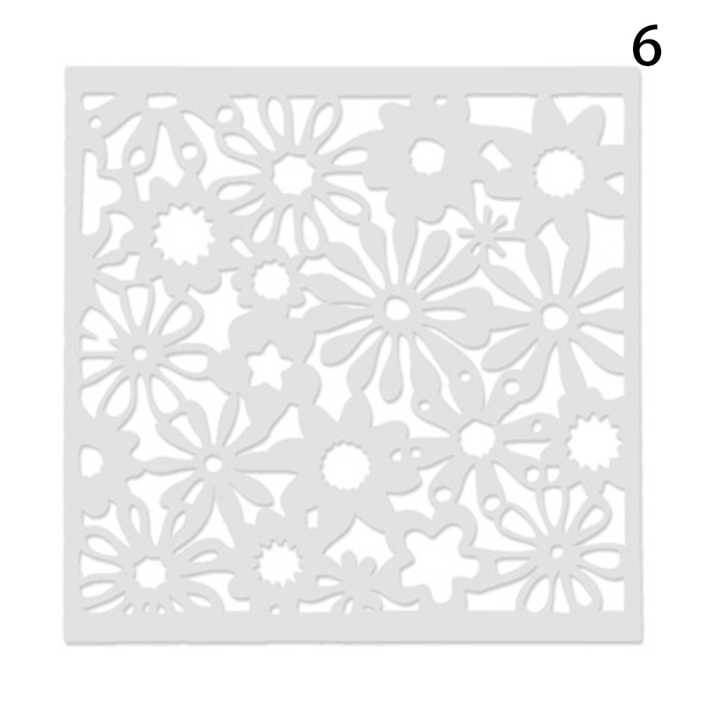 12pcs/set 13*13cm Mandala Painting Stencils DIY Drawing Scrapbook Wall Stencil Painting for Wood Floor Tiles Fabric Art Template