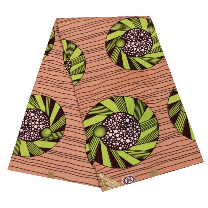 Tissu Wax Africain Ankara 100% Coton - Motif Imprimé, 36 Pouces X 45 Pouces (par Yard), Neuf