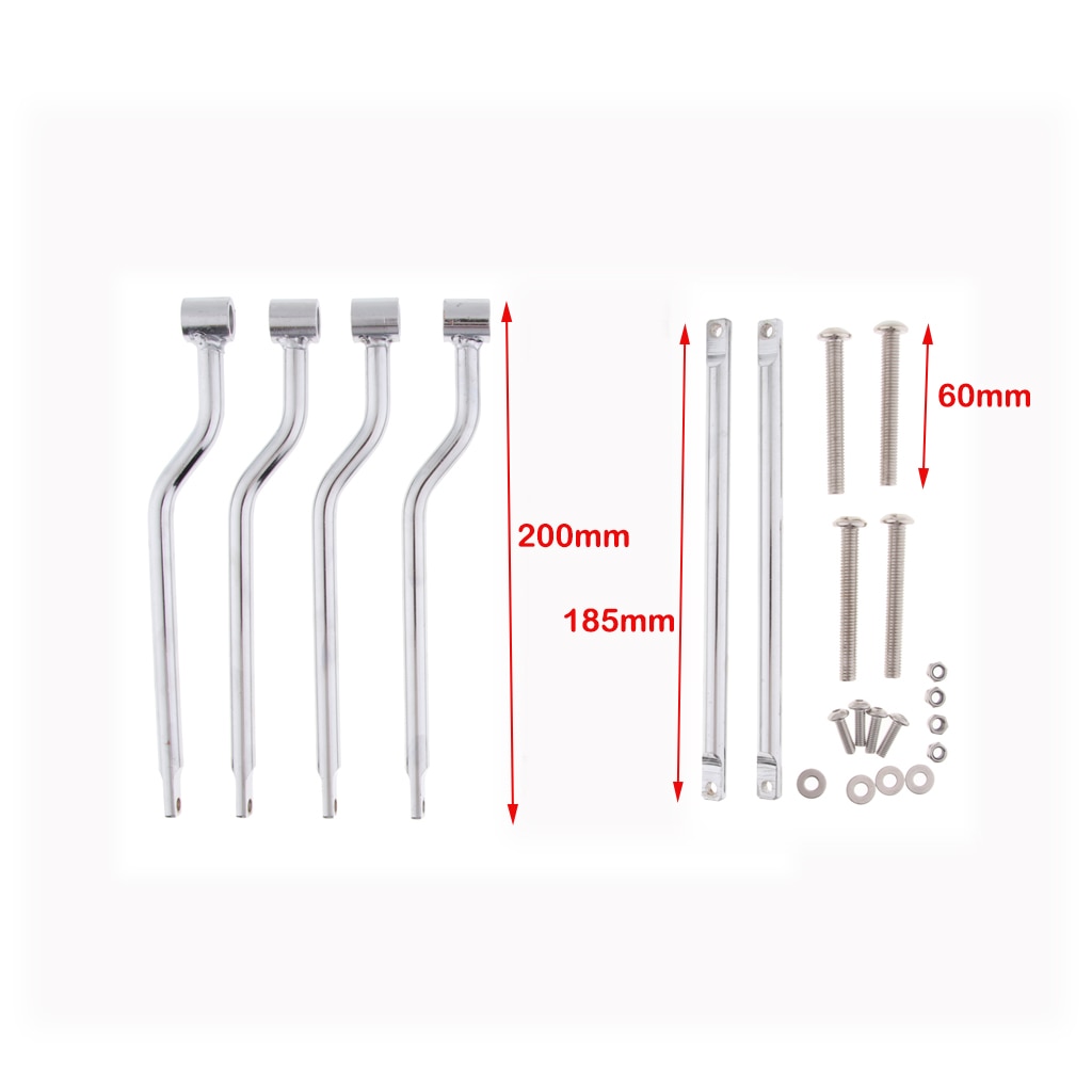 Rack Bagage Zadeltas Ondersteuning Bars Mount Rear Beugels Set Voor