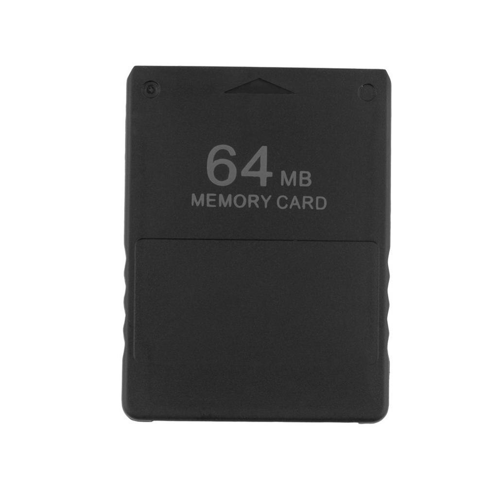 For PS2 8MB/64MB/128MB Memory Card Memory Expansion Cards Suitable for Sony Playstation 2 PS2 Black 8/128M Memory Card: 64M