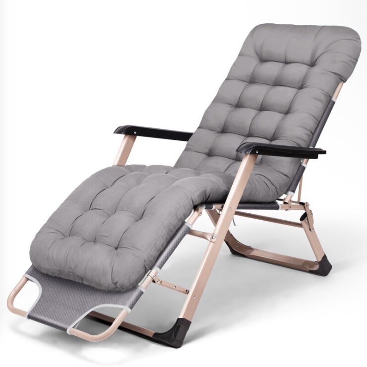 Lounge chair folding bed chair single office siesta bed siesta bed chair lazy backrest easy chair: 5