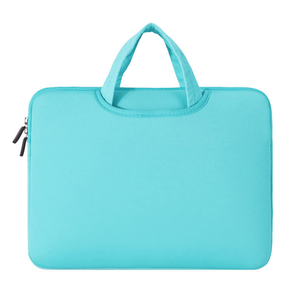 11 13 14 15 15.6 inch Laptop Bag Computer Sleeve Case Handbags Dual Zipper Shockproof Cover For Laptop MacBook Air Pro Retina: light blue / 15.6 inch