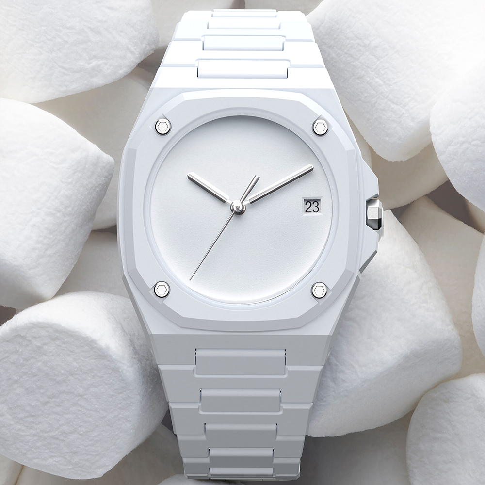 Relojes de plástico ligeros para hombres y mujeres, relojes clásicos de cuarzo resistentes al agua para hombres, nueva minimalista