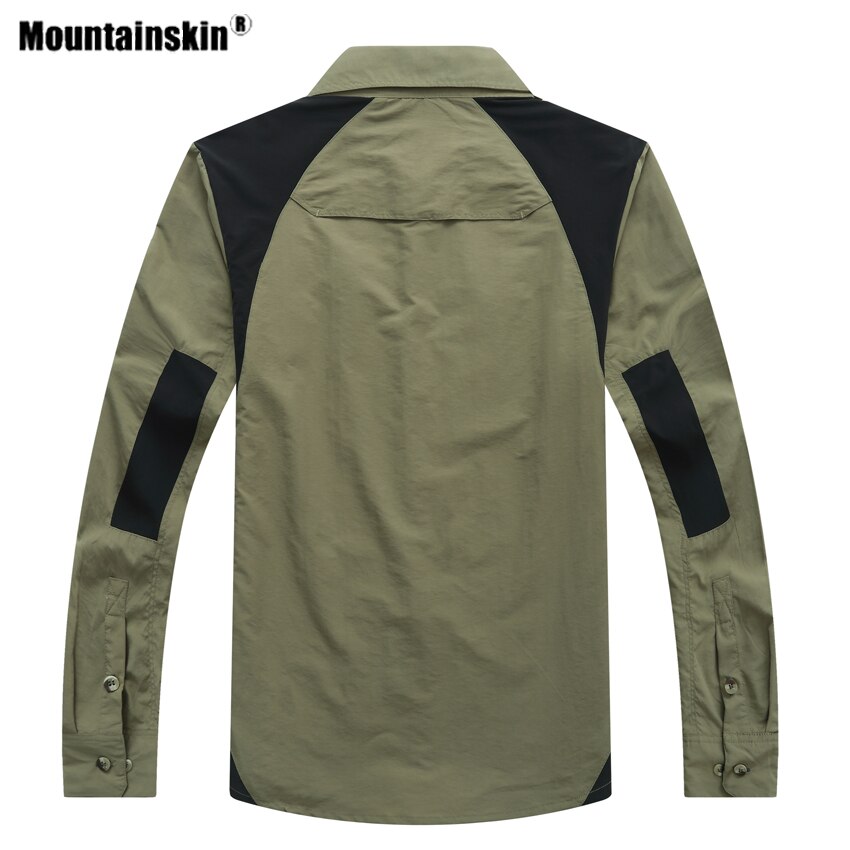 Mountainskin miesten #39 vaelluspaidat, nopeasti kuivuvat, ulkoilu-, hengittävät, kalastus-, vaellus-, retkeily- ja ohuet liitosvaatteet  va619