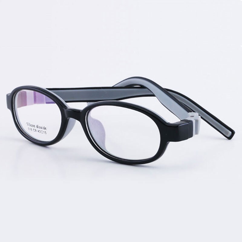 516 Child Glasses Frame for Boys and Girls Kids Eyeglasses Frame Flexible Eyewear for Protection and Vision Correction