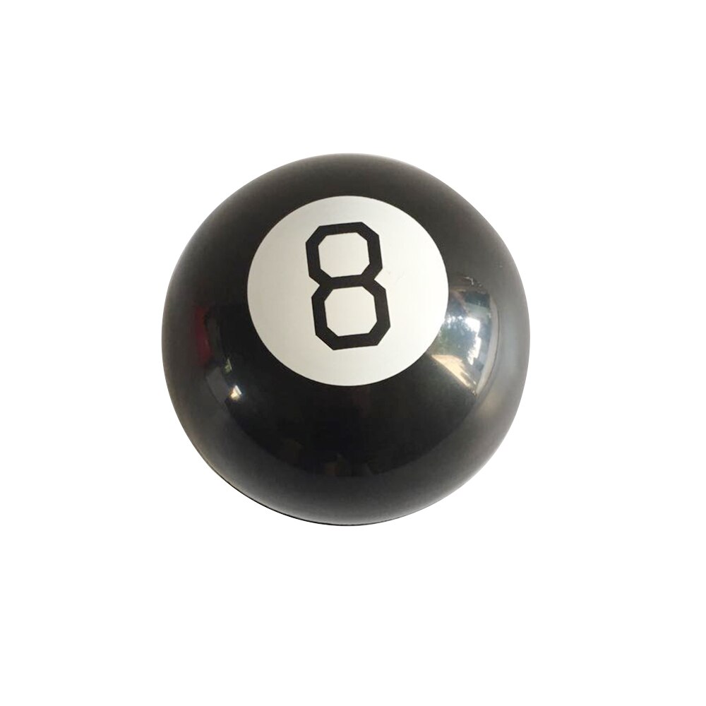 10Cm Magische Bal Profetie Magische Bal Zwart 8 Magic Props Vreemde Speelgoed Voor Baby